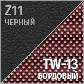 Z Черный/СеткаTW-13 бордовый