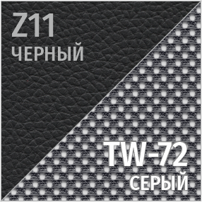 Z Черный/СеткаTW-72 серый